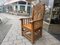 Art Nouveau Throne Armchair in Oak, 1905 1