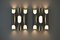 Fuga Wall Lamps by Maija Liisa Komulainen for Raak, 1970s, Set of 2, Image 4
