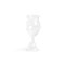 Crumpled Cocktail Glass by Justine Menard, Set of 2, Image 1