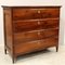 Antique Italian Directory Chest of Drawers in Walnut, Image 1