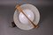 German Teak Pendant Lamp with String Shade from Temde, 1960s, Image 6
