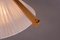 German Teak Pendant Lamp with String Shade from Temde, 1960s 12