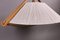 German Teak Pendant Lamp with String Shade from Temde, 1960s 7