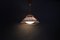 German Teak Pendant Lamp with String Shade from Temde, 1960s, Image 3