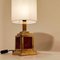 Italienische Art Deco Tischlampen im Stil von Milo Baughman, 1970er, 2er Set 8