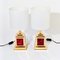 Italian Art Deco Table Lamps in the style of Milo Baughman, 1970s, Set of 2 4
