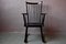 Scandinavian Rocking Chair in Black Wood 2