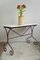 Vintage French Garden Table, 1890s, Image 2