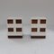 Möbel aus Teak & weißem Resopal, 1970er, 2er Set 8