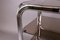 Smoked Glass and Chrome Rolling Trolley, 1980s 3
