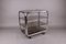 Smoked Glass and Chrome Rolling Trolley, 1980s 2