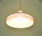 Lampe Art Déco en Opaline Blanche, 1920s 5