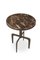 Sahel High Side Table with Marble Top by Fabian Pellegrinet Conte 2