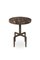 Sahel High Side Table with Marble Top by Fabian Pellegrinet Conte 3