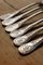 Mismatched Cutlery in Silver Metal, Set of 12 9