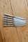 Mismatched Cutlery in Silver Metal, Set of 12 4