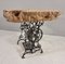 Vintage Tisch aus Pappelholz, 1950er 10