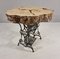 Vintage Tisch aus Pappelholz, 1950er 16