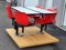 Modus Table and Chairs by Osvaldo Borsani for Tecno, 1970, Set of 5 7