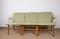 Danish 3-Seater Sofa in Laminated Beech and Mahogany Model AX by Peter Hvidt and Orla Molgaard-Nielsen for Fritz Hansen, 1960s, Image 6