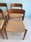 Vintage Teak Chairs from N.O. Moller, Set of 4 3