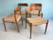 Vintage Teak Chairs from N.O. Moller, Set of 4, Image 10