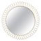 Mid-Century Italian Round Mirror, Girasole Model, 1950s, Image 1