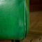 Green Leather Lounge Chairs, France, 1980s, Set of 2, Image 11