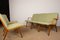Danish 4-Seater Sofa in Laminated Beech and Mahogany Model AX by Peter Hvidt and Orla Molgaard-Nielsen for Fritz Hansen, 1960s, Image 4