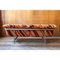 Orange Velvet Sofa Wave by G. Offredi for Saporiti Italia, 1970s 7