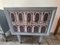 Mid-Century Italian Bedside Cabinets with Architectural Print, 1949, Set of 2 7