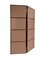 Brown Divider by Pietro Meccani for Meccani Arredamenti, 1993, Image 1