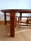 Large Telescopic Rattan Table, 1970s 9