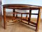 Large Telescopic Rattan Table, 1970s 2