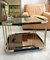 Hollywood Regency Brass and Glass Coffee Table, 1970s 2