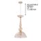 Gold and Clear Murano Glass Glass Pendant Lamp with Gold Leaf Details, 1990s 5