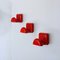 Wall Hooks by Castiglioni Gaviraghi Lanza for Bilumen, 1980s, Set of 3 1