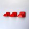 Wall Hooks by Castiglioni Gaviraghi Lanza for Bilumen, 1980s, Set of 3 10