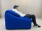 Blaues Plumy 2-Sitzer Sofa von Rose Line Annie Hieronimus für Ligne Roset 20