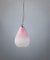 Vintage Italian Pendant in Pink Glass from Mariana Iskra Atelier, 1990s, 4