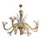 Italian Yellow Murano Style Glass Chandelier by Simoeng 1