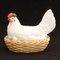Poule de Pâques en Céramique, 1900s 1