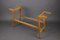 Mid-Century Modern Wooden and Glass Plant Stand, 1960s, Image 1