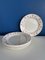 Vintage Andrée Plates in Earthenware with Sun Pattern by Digoin Sarreguemines, France, Set of 5 4
