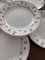 Vintage Andrée Plates in Earthenware with Sun Pattern by Digoin Sarreguemines, France, Set of 5 3
