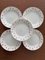 Assiettes Andrée Vintage en Faïence à Motif Soleil par Digoin Sarreguemines, France, Set de 5 1
