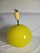 Lampada a sospensione giallo limone di Alessandro Pianon per Vistosi, Immagine 3