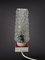 Lampe de Bureau Vintage avec Abat-Jour en Verre Texturé de Hawill, 1960s-1970s 3
