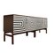Modular Sideboards with Op Art Motif, 1970s, Set of 2 5