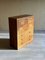 Brutalist Oak Bar Cabinet with Drawers, 1980s, Image 2